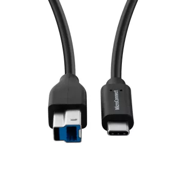 Microconnect USB3.1CB3 Καλώδιο USB USB 3.2 Gen 1 (3.1 Gen 1) 3 m USB C USB B μαύρο