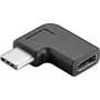 Microconnect USB3.1CCMF Προσαρμογέας καλωδίου USB C μαύρο