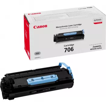Canon 706 Μελανοταινία 1 τεμ. Γνήσιο Μαύρο