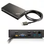 Lenovo 03X6300 Σταθμός σύνδεσης/Αντιγραφέας θυρών Laptop Ενσύρματος OneLink+ Μαύρο