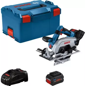 Bosch GKS 18V-57-2 L PROFESSIONAL 16.5 cm μαύρο, μπλε, ασημί 5000 U/min