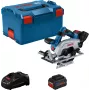 Bosch GKS 18V-57-2 L PROFESSIONAL 16.5 cm μαύρο, μπλε, ασημί 5000 U/min