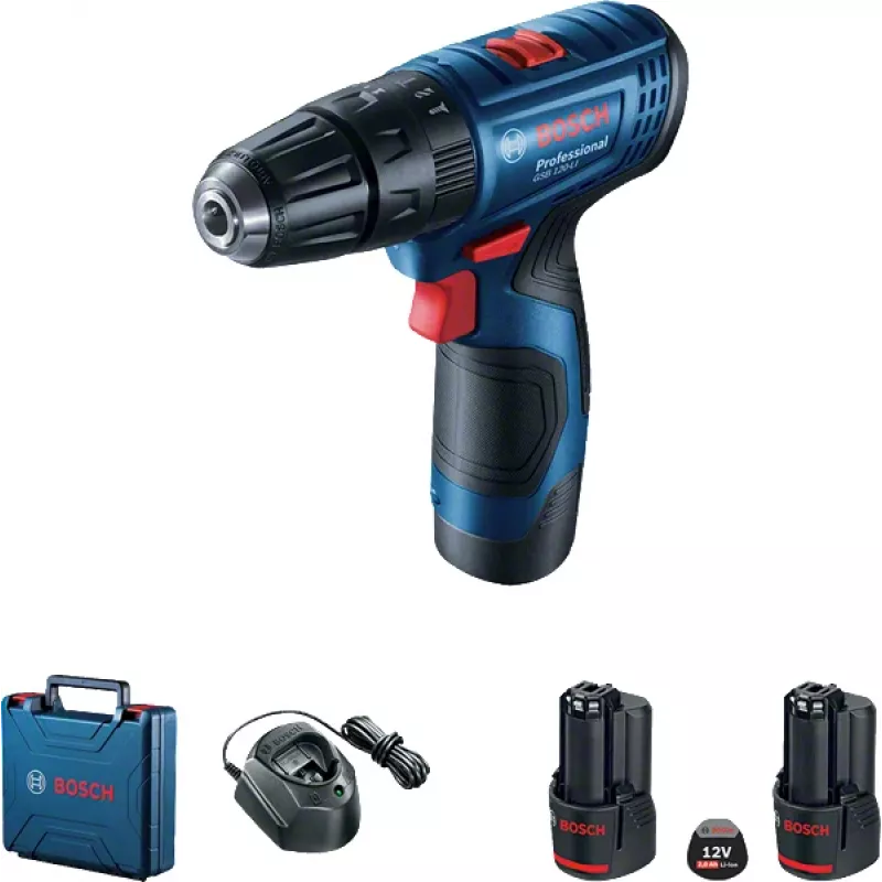 Bosch GSB 120-LI Professional 22500 RPM μπλε