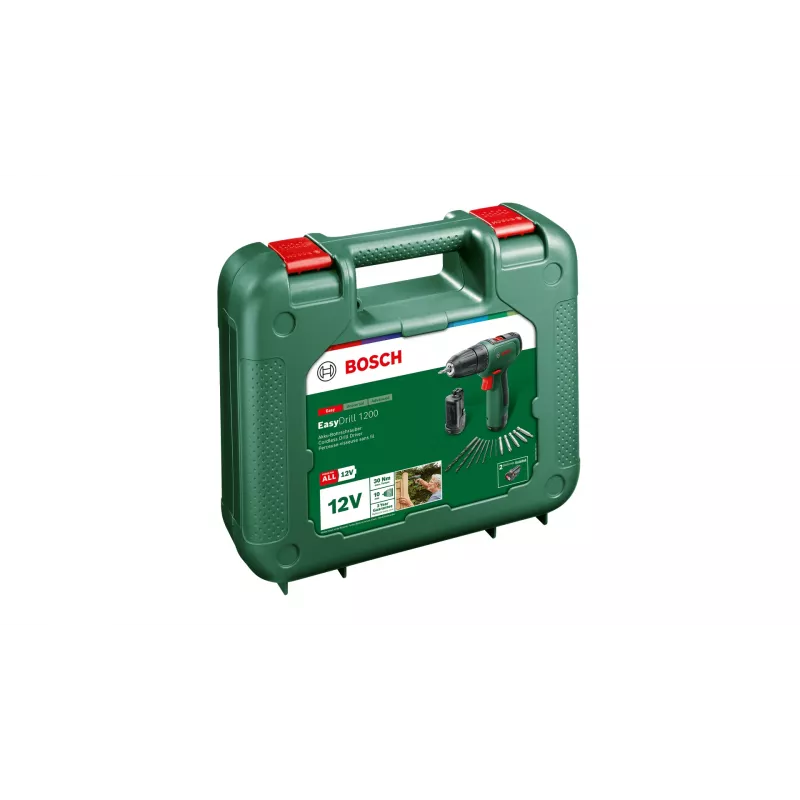 Bosch EasyDrill 1200 1500 U/min Schlüssellos 940 g μαύρο, πράσινο