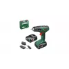 Bosch EasyDrill 18V-40 06039D8002 επαναφορτιζόμενο κρουστικό δράπανο-κατσαβίδι, 2 ταχύτητες, 2x 1,5 Ah, βαλίτσα
