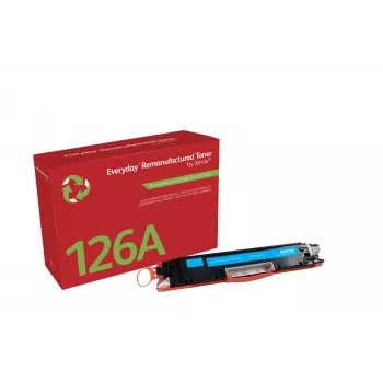 Everyday™ Cyan αναγομωμένος τόνερ Xerox συμβατό με HP 126A (CE311A), τυπική χωρητικότητα