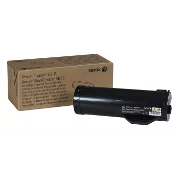 Xerox Genuine Phaser® 3610, WorkCentre® 3615 μαύρο δοχείο τόνερ εξαιρετικά υψηλής χωρητικότητας (25300 σελίδες) - 106R02731