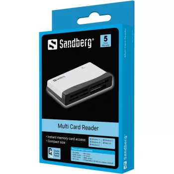 Αναγνώστης καρτών Sandberg Multi Card Reader