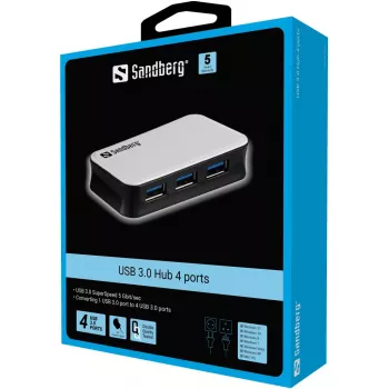 Sandberg USB 3.0 Hub 4 θυρών