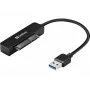 Sandberg USB 3.0 σε SATA Link, μαύρο, 5 Gbit/s, 20 g, 77 mm, 18 mm, 193 mm
