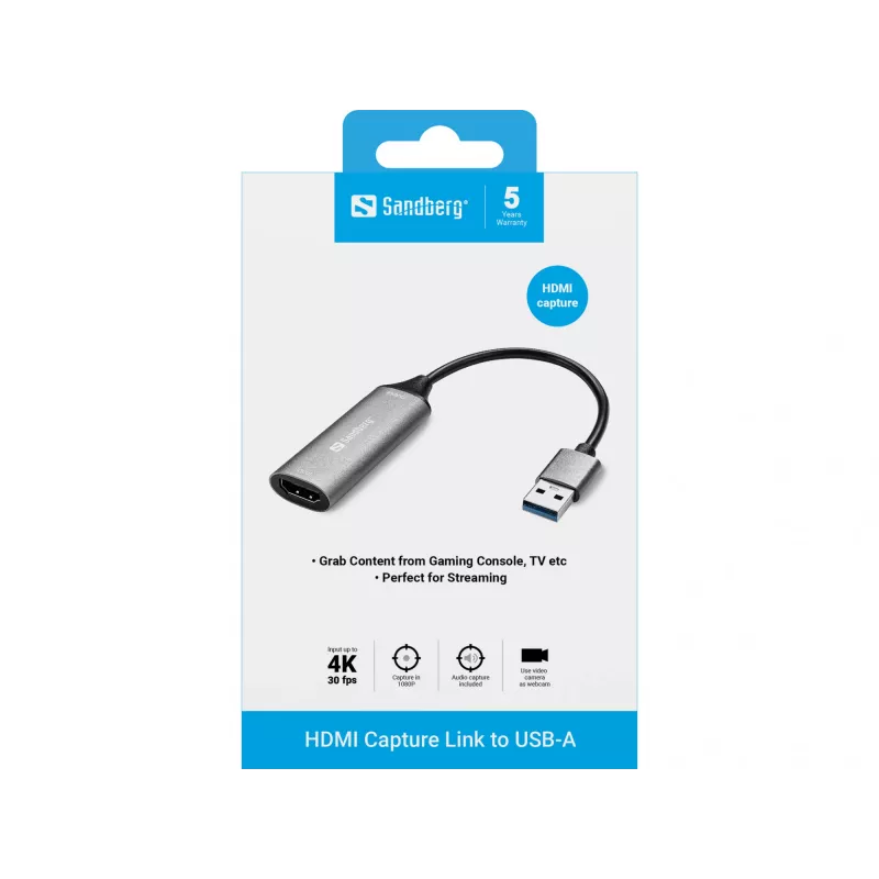 Sandberg HDMI Capture Link σε USB-A