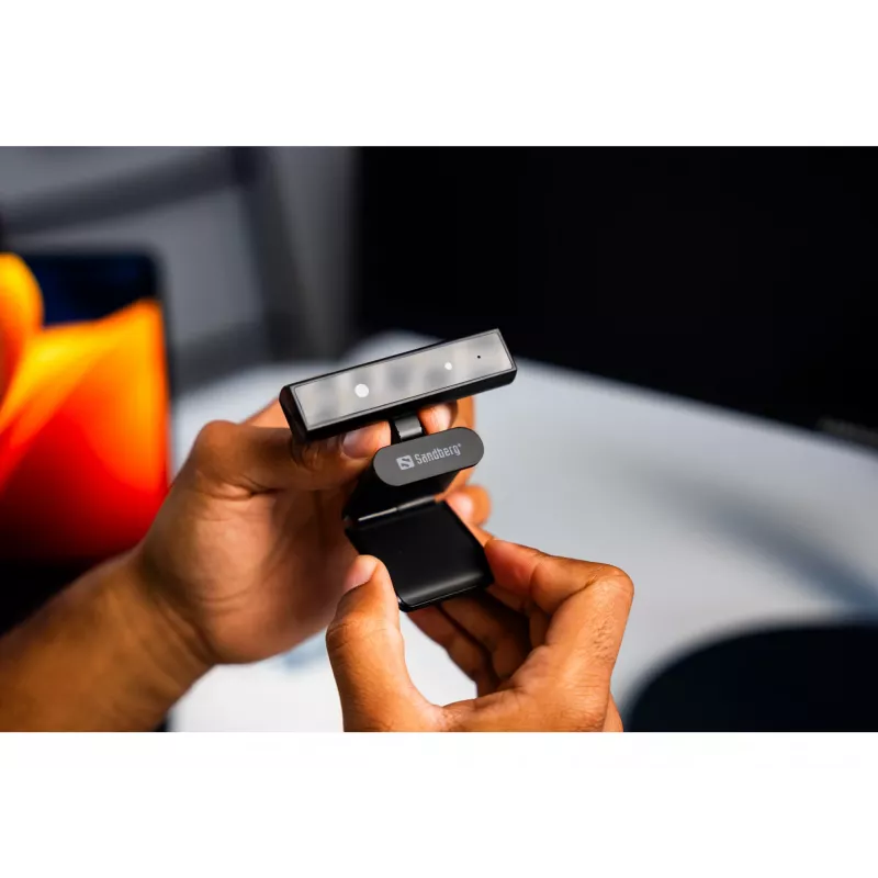 Webcam Sandberg Face-ID Webcam Mini 2 MP Full HD USB-C μαύρο