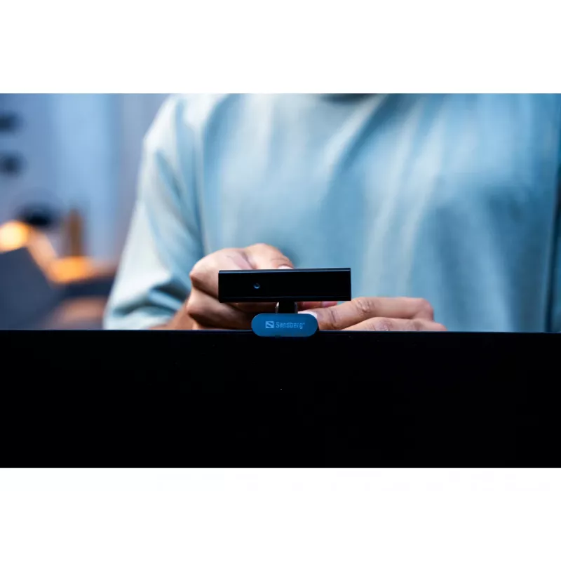 Webcam Sandberg Face-ID Webcam Mini 2 MP Full HD USB-C μαύρο