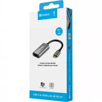 USB-C σε HDMI Link 4K/60 Hz Sandberg 136-12