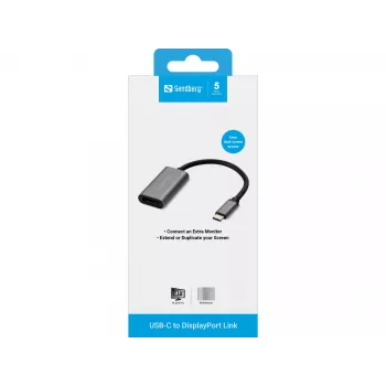 Προσαρμογέας USB-C σε DisplayPort Sandberg 136-19