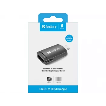 USB-C σε HDMI Dongle Sandberg 136-34