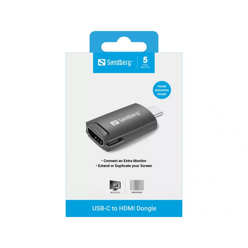USB-C σε HDMI Dongle Sandberg 136-34