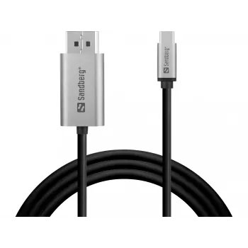 Καλώδιο Sandberg USB-C σε DisplayPort 2M USB Type-C DisplayPort 2m