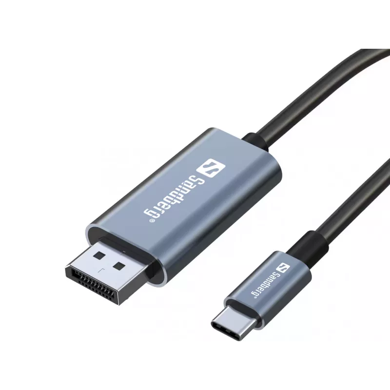 Καλώδιο Sandberg USB-C σε DisplayPort 2M USB Type-C DisplayPort 2m