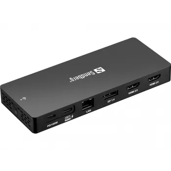 Sandberg USB-C 13in1 DockingStation Pro ενσύρματο USB 3.2 Gen 1 Type-C