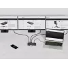 Sandberg 136-61 USB-C 13-in-1 Pro σταθμός σύνδεσης, 2x HDMI, DisplayPort, 3x USB 3.0, RJ45 1GbE, 100W PD