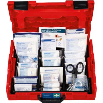 Φαρμακείο Bosch 1600A02X2R — σετ σύμφωνο με DIN σε L-BOXX 102, κόκκινο