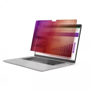 StarTech.com 16 inch MacBook Pro 21/23 φίλτρο προστασίας οθόνης, φίλτρο χρυσού με βελτιωμένη ιδιωτικότητα, ασπίδα ασφαλείας υπολογιστή, αμφίπλευρη προστασία οθόνης, +/- 30°