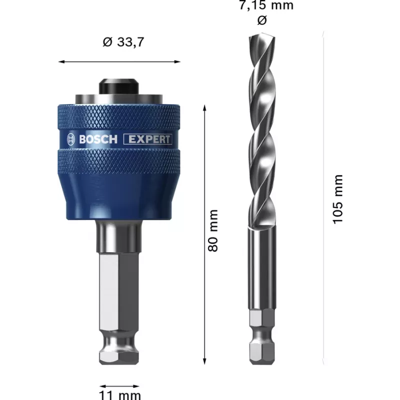 Bosch Expert 2 608 900 527 Εξάρτημα τρυπανιού Προσαρμογέας πριονιού λάκκου