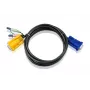 ATEN 2L5203A καλώδιο KVM, μαύρο, 3 m