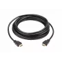 ATEN 2L-7D20H καλώδιο HDMI υψηλής ταχύτητας με Ethernet, HDMI (αρσ.) σε HDMI (αρσ.), 20 m, υποστήριξη 4K, θωρακισμένο, μαύρο