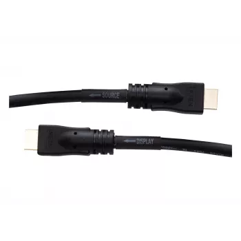 ATEN 2L-7D20H καλώδιο HDMI υψηλής ταχύτητας με Ethernet, HDMI (αρσ.) σε HDMI (αρσ.), 20 m, υποστήριξη 4K, θωρακισμένο, μαύρο