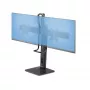 StarTech.com 2MC1S-MONITOR-STAND Crossbar βάση γραφείου για δύο οθόνες 17–27 ιντσών, VESA, πλαστικό/αλουμίνιο/ατσάλι, μαύρη