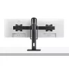 StarTech.com 2MC1S-MONITOR-STAND Crossbar βάση γραφείου για δύο οθόνες 17–27 ιντσών, VESA, πλαστικό/αλουμίνιο/ατσάλι, μαύρη