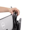 StarTech.com 2MC1S-MONITOR-STAND Crossbar βάση γραφείου για δύο οθόνες 17–27 ιντσών, VESA, πλαστικό/αλουμίνιο/ατσάλι, μαύρη