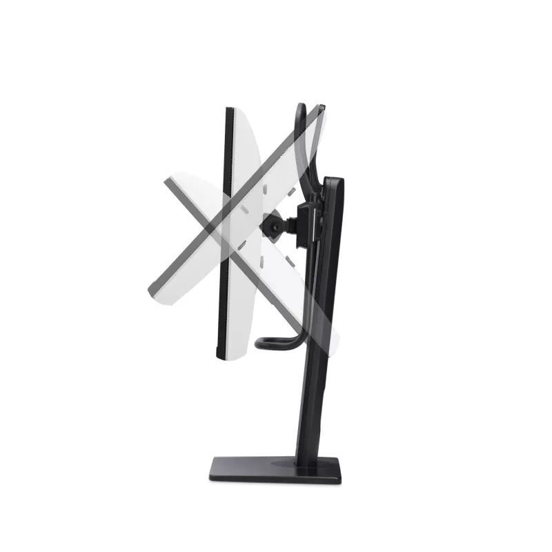 StarTech.com 2MC1S-MONITOR-STAND Crossbar βάση γραφείου για δύο οθόνες 17–27 ιντσών, VESA, πλαστικό/αλουμίνιο/ατσάλι, μαύρη