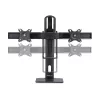 StarTech.com 2MC1S-MONITOR-STAND Crossbar βάση γραφείου για δύο οθόνες 17–27 ιντσών, VESA, πλαστικό/αλουμίνιο/ατσάλι, μαύρη