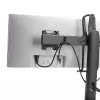 StarTech.com 2MC1S-MONITOR-STAND Crossbar βάση γραφείου για δύο οθόνες 17–27 ιντσών, VESA, πλαστικό/αλουμίνιο/ατσάλι, μαύρη