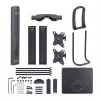 StarTech.com 2MC1S-MONITOR-STAND Crossbar βάση γραφείου για δύο οθόνες 17–27 ιντσών, VESA, πλαστικό/αλουμίνιο/ατσάλι, μαύρη