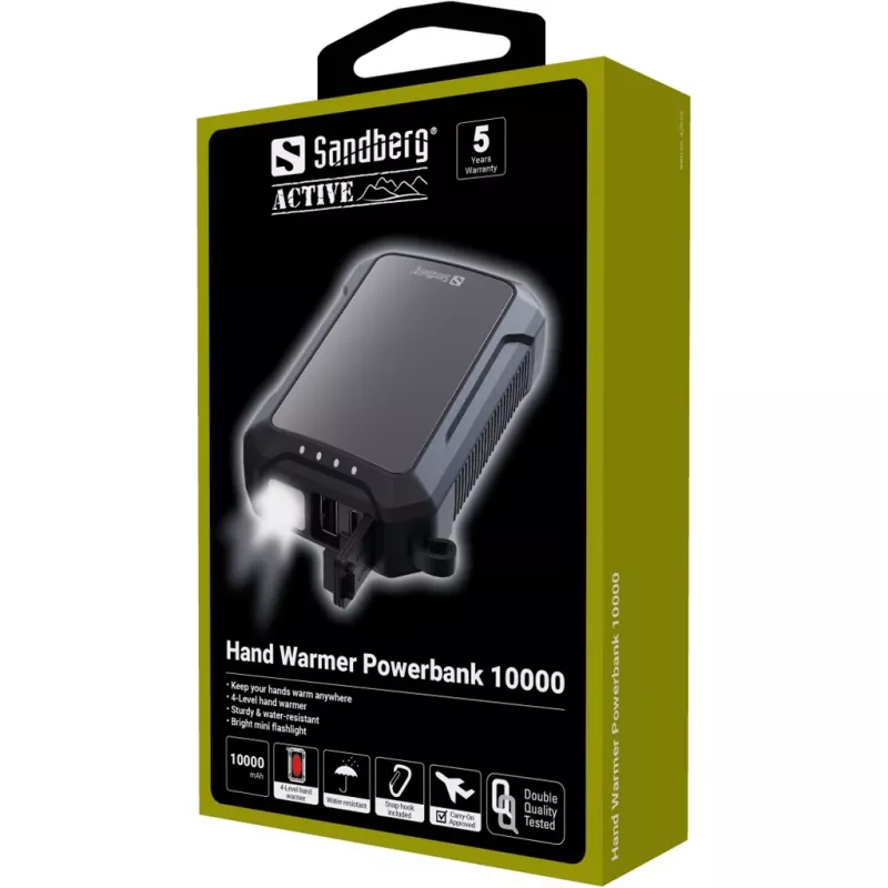 Φορητό powerbank Sandberg Handwärmer 10000 mAh