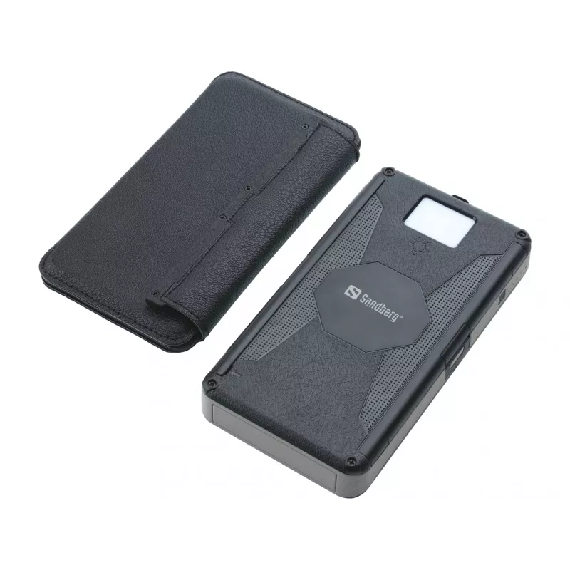 Powerbank Sandberg Solar 6-Panel 20000mAh πολυμερές λιθίου μαύρο
