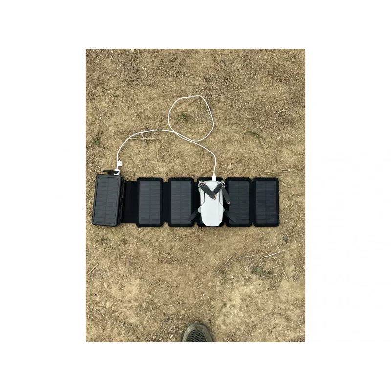 Powerbank Sandberg Solar 6-Panel 20000mAh πολυμερές λιθίου μαύρο