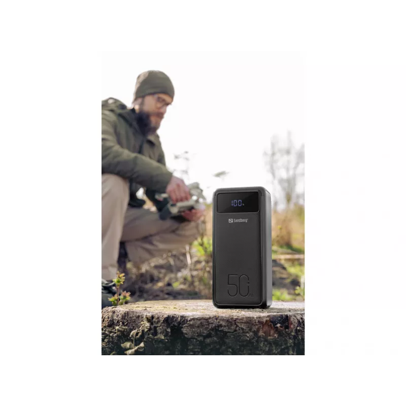 Φορητό powerbank Sandberg USB-C PD 130W 50000mAh