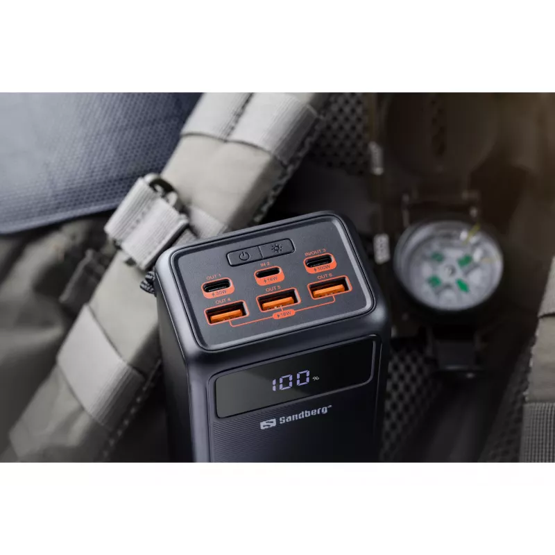Φορητό powerbank Sandberg USB-C PD 130W 50000mAh