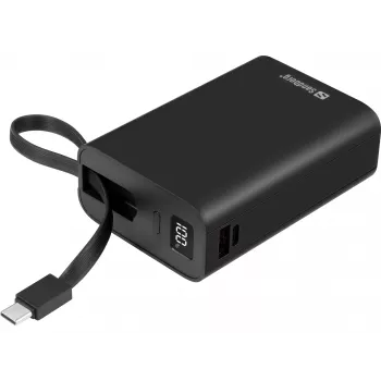 Φορητή μπαταρία Sandberg Powerbank 20000 PD20W Connect, 20000 mAh