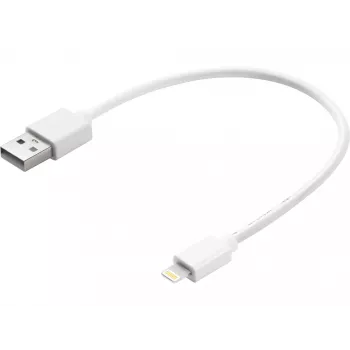 Καλώδιο Sandberg USB Lightning MFI 0,2 m λευκό