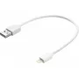 Καλώδιο Sandberg USB Lightning MFI 0,2 m λευκό