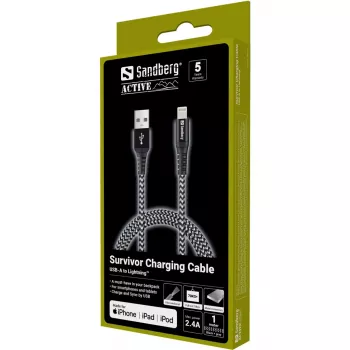 Καλώδιο Sandberg Survivor Lightning 1M