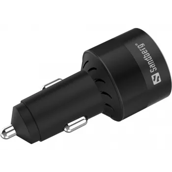 Φορτιστής αυτοκινήτου Sandberg 3in1 130W USB-C PD ταχυφορτιστής universal