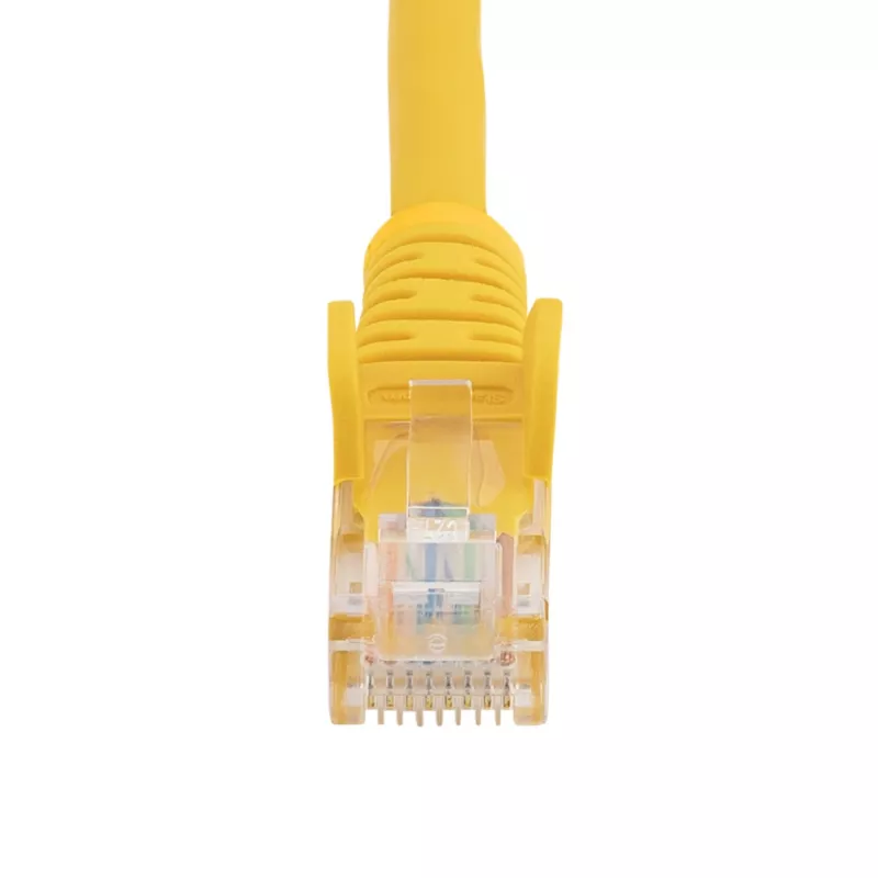 StarTech.com καλώδιο Ethernet patch Cat5e με βύσματα RJ45 χωρίς γλωττίδες – 10 m, κίτρινο
