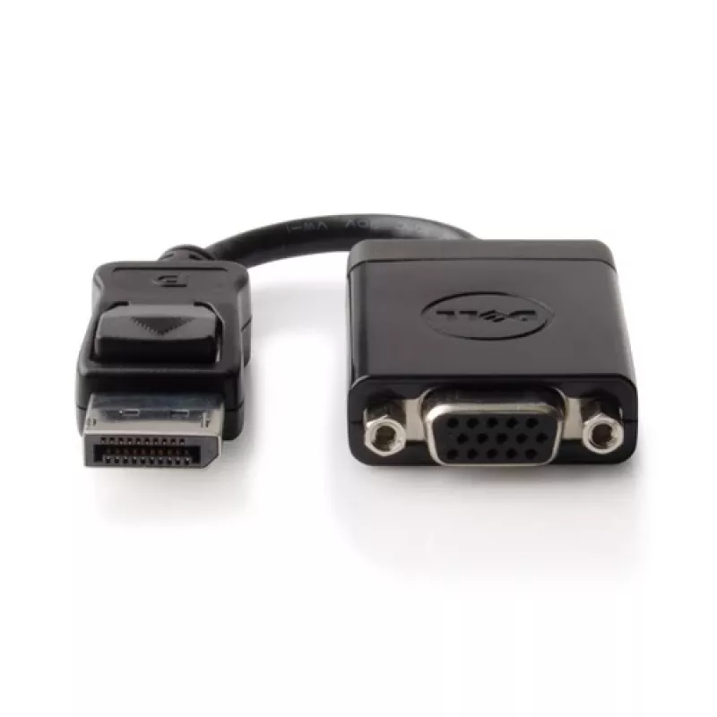 Προσαρμογέας καλωδίου βίντεο DELL 492-11715 DisplayPort σε VGA Μαύρο